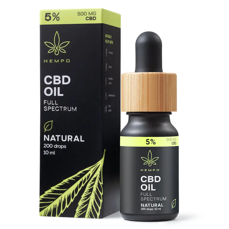 CBD olja Hempo 5%