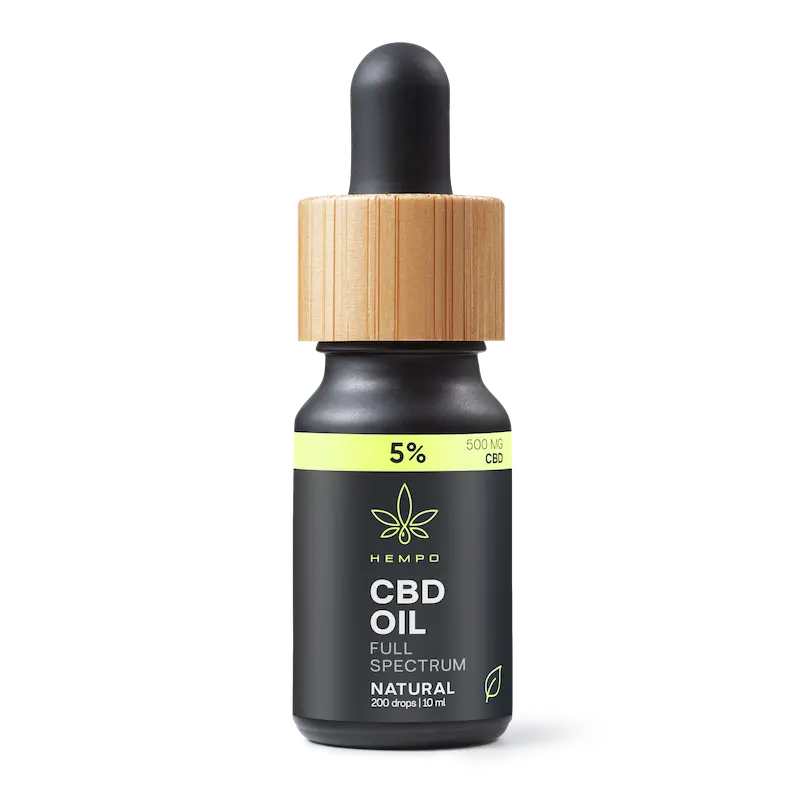 Schweizisk Hempo CBD olja 500 mg